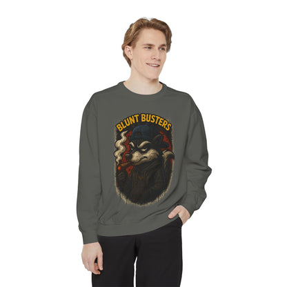 Blunt Busters Unisex Garment-Dyed Sweatshirt - Cozy, Unique Graphic Sweatshirt for Casual Style, Perfect for Gifts, Streetwear, Fall [...]