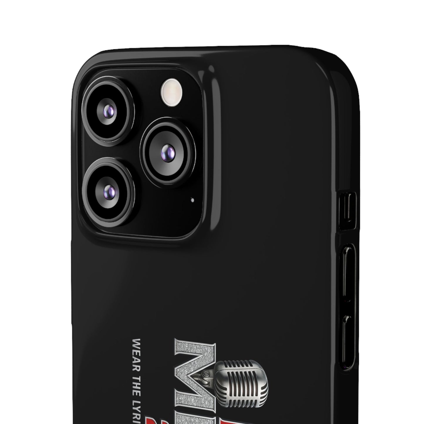 Rap Merch Snap Case for Music Lovers, Hip Hop Phone Cover, Mobile Accessories, Gift for Musicians, Trendy Phone Case