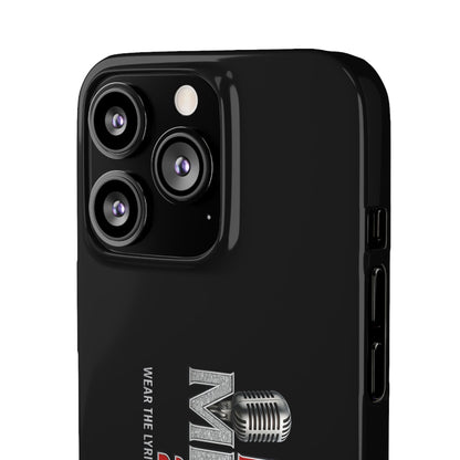 Rap Merch Snap Case for Music Lovers, Hip Hop Phone Cover, Mobile Accessories, Gift for Musicians, Trendy Phone Case