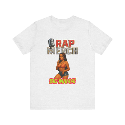 Rap Merch Big Mama Unisex Jersey Tee, Music Fans Shirt, Hip-Hop Apparel, Concert Outfit, Gift for Her