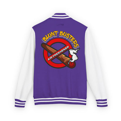 Fun Unisex Heavyweight Letterman Jacket - Retro College Style, Perfect for Casual Outings, Gifts for Him or Her, Air Freshener Design, [...]