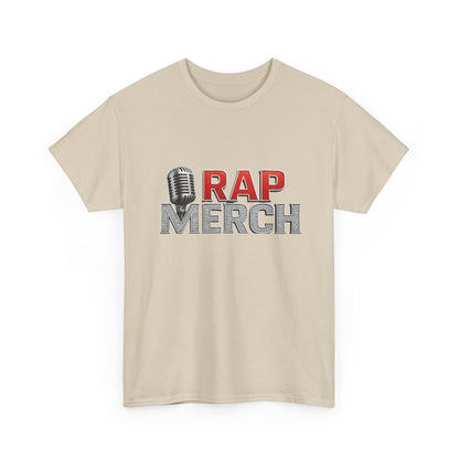 Rap Merch Unisex Heavy Cotton Tee - Perfect for Music Lovers, Gift for Hip-Hop Fans, Streetwear Style, Concert Outfit, Festival Apparel