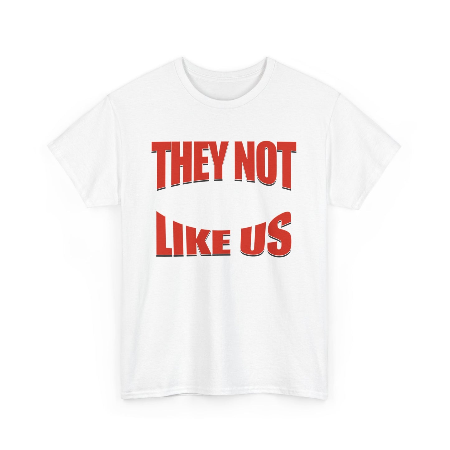 Unisex Heavy Cotton Tee with Bold Statement, Casual Wear, Streetwear, Gift for Friends, Statement Tee, Everyday Fashion