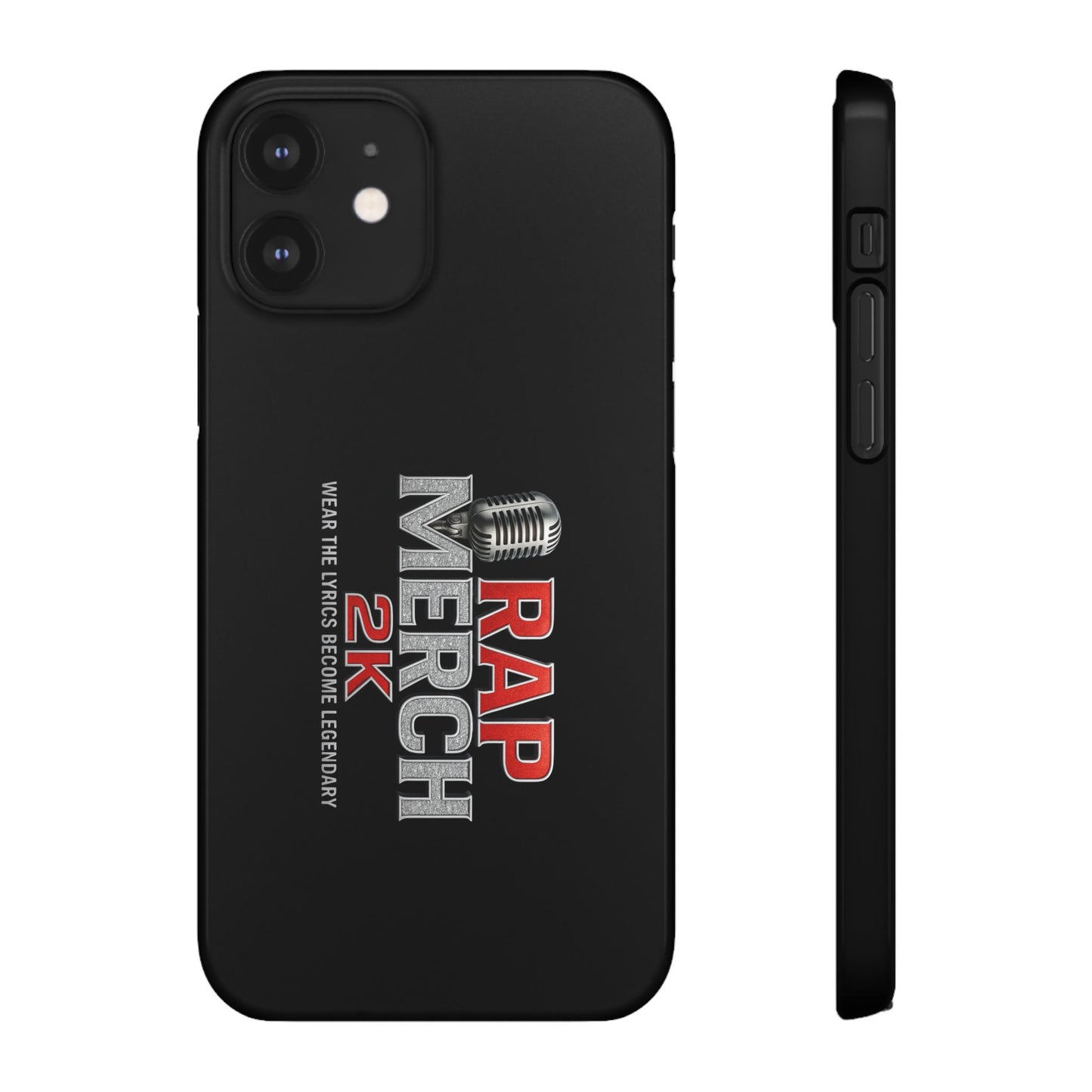 Rap Merch Snap Case for Music Lovers, Hip Hop Phone Cover, Mobile Accessories, Gift for Musicians, Trendy Phone Case