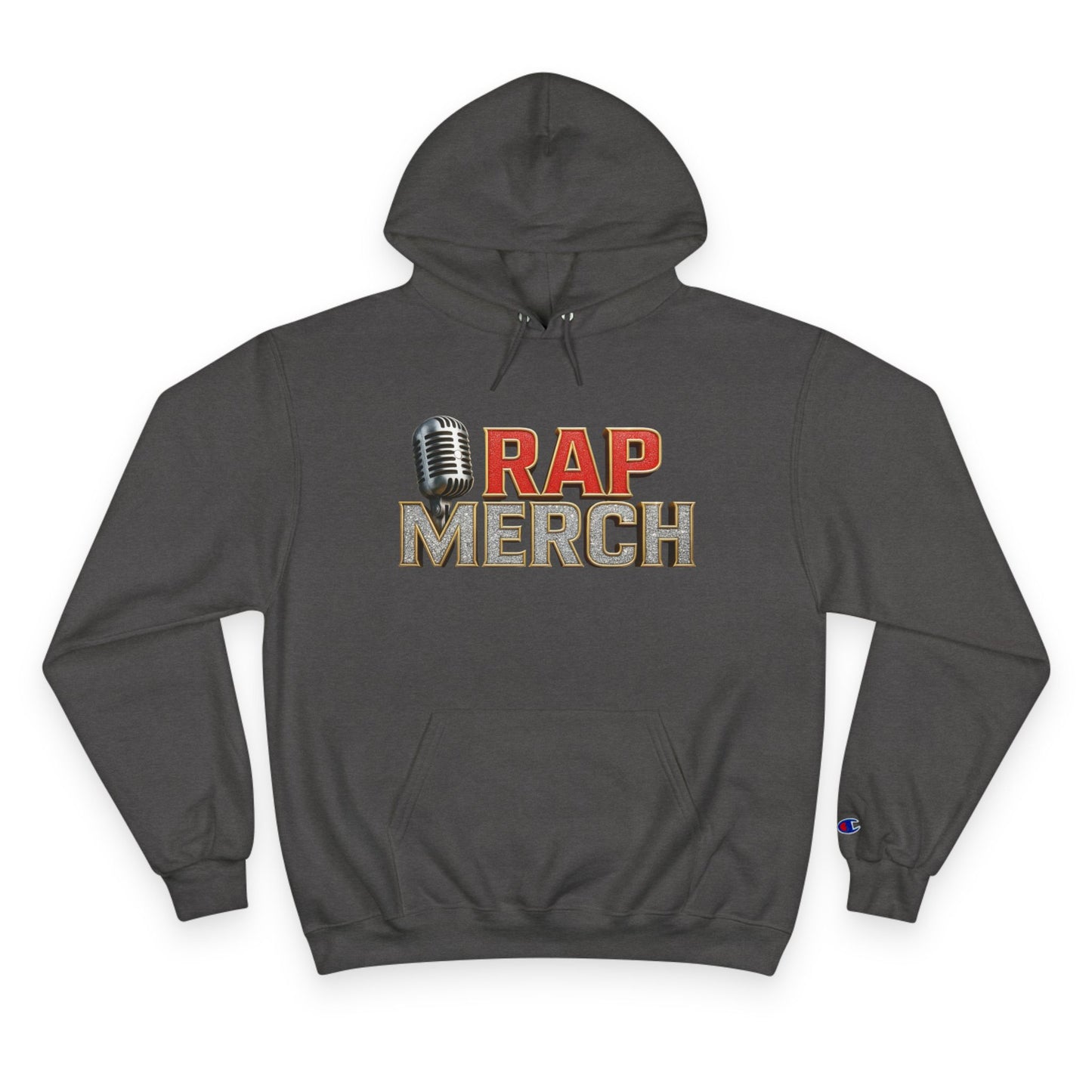 Rap Merch Champion Hoodie Music Lover Gift, Streetwear Fashion, Hip Hop Apparel, Casual Comfort, Unisex Hoodie