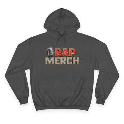 Rap Merch Champion Hoodie Music Lover Gift, Streetwear Fashion, Hip Hop Apparel, Casual Comfort, Unisex Hoodie