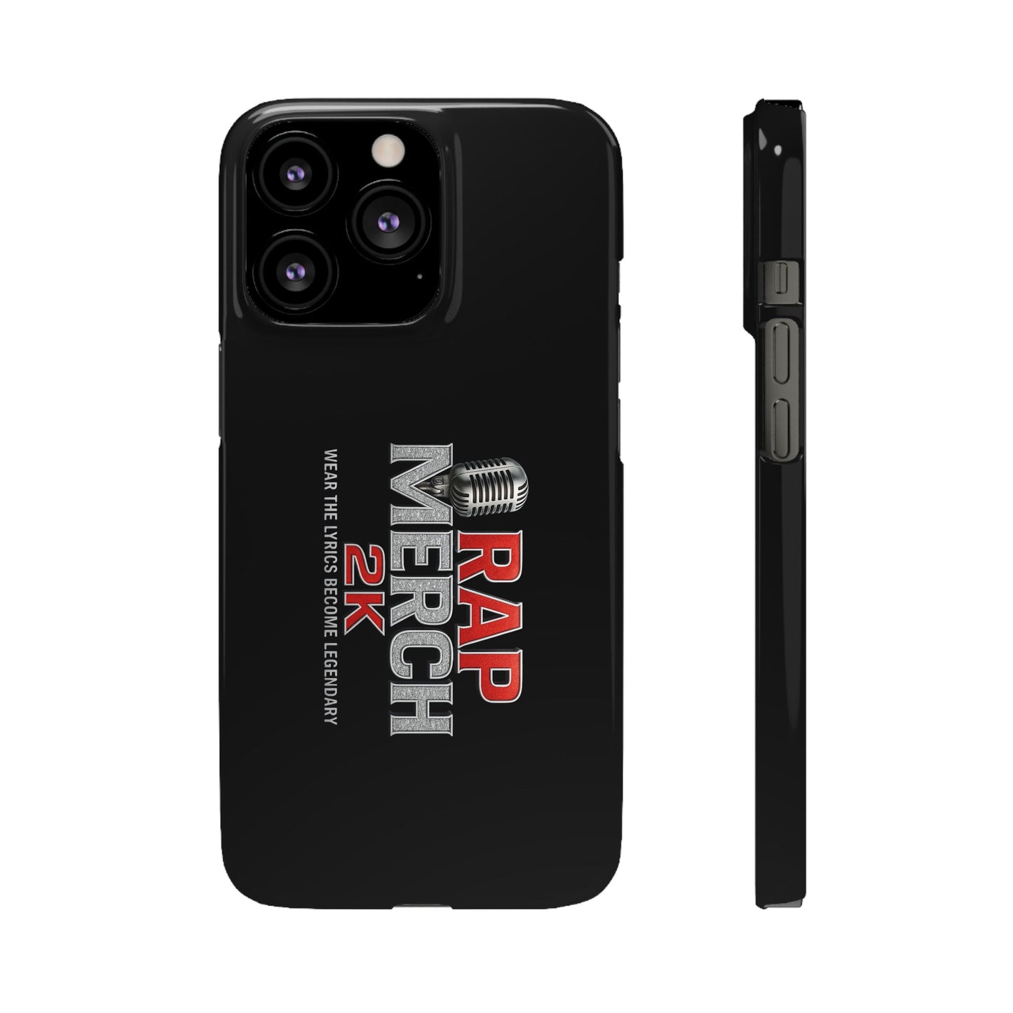 Rap Merch Snap Case for Music Lovers, Hip Hop Phone Cover, Mobile Accessories, Gift for Musicians, Trendy Phone Case