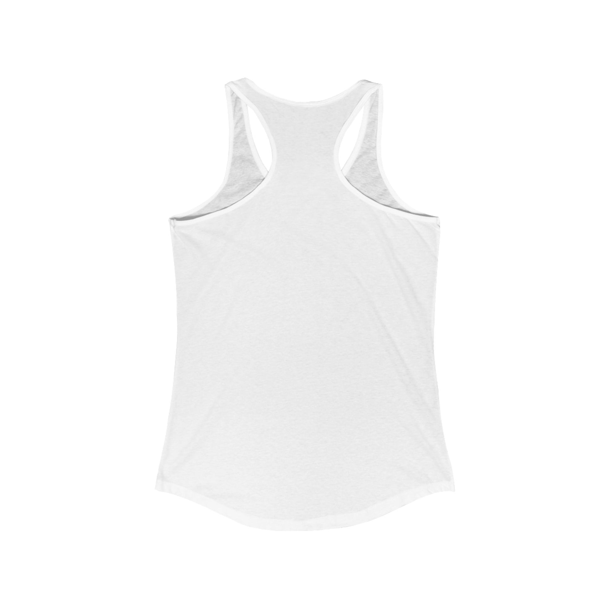 Ghostbusters-themed women’s racerback tank top, retro summer tee for fans and casual wear.