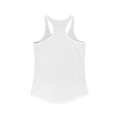 Ghostbusters-themed women’s racerback tank top, retro summer tee for fans and casual wear.