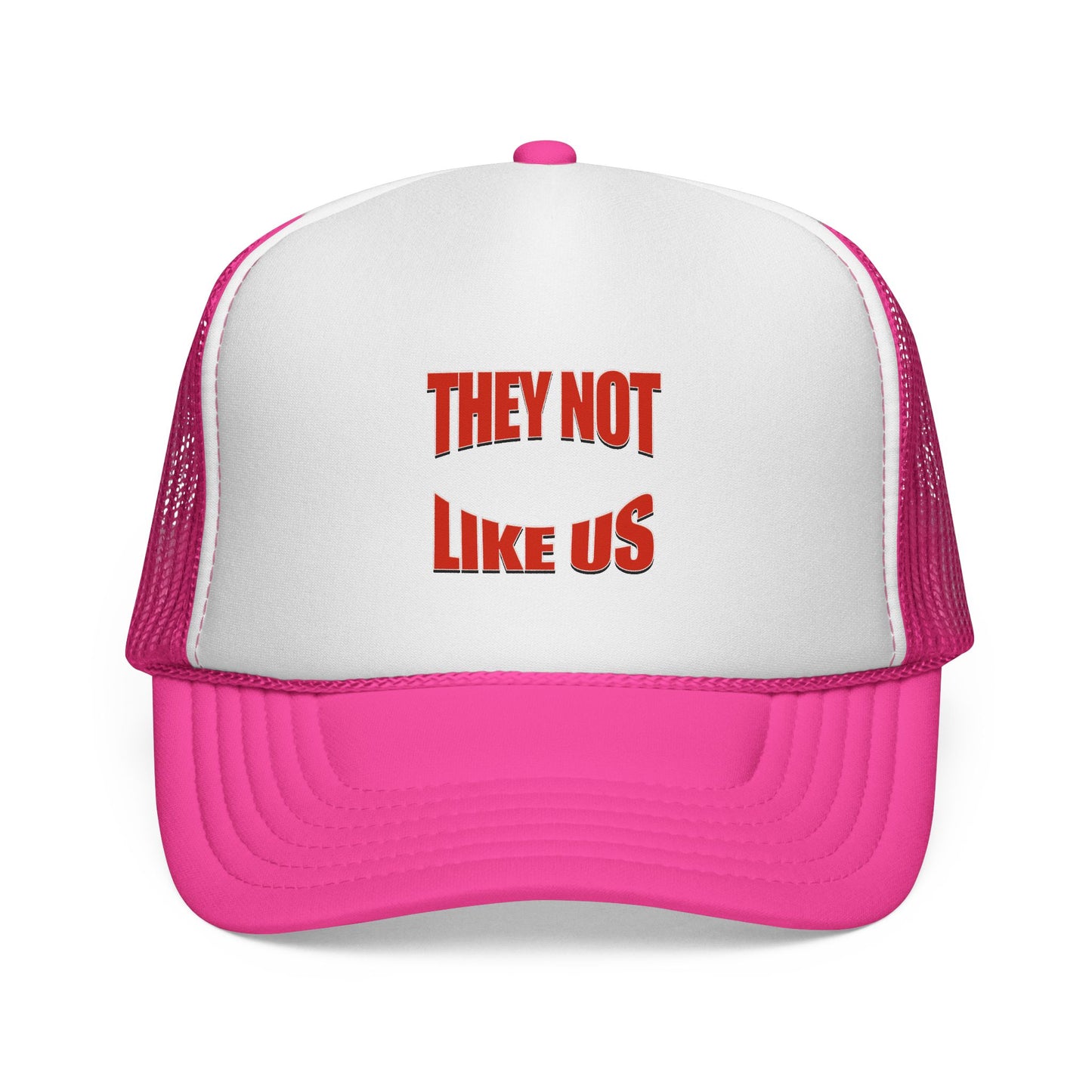 They Not Like Us Bold Statement Trucker Cap - Perfect for Casual Outings, Gifts for Friends, Outdoor Adventures, Sports Events, Summer Festivals