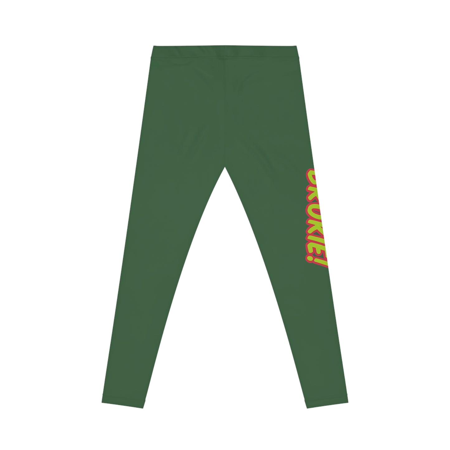 Bold Statement Brokie Women's Casual Leggings, Comfortable Activewear for Everyday Use, Perfect for Home, Yoga, Gym, and Gifts