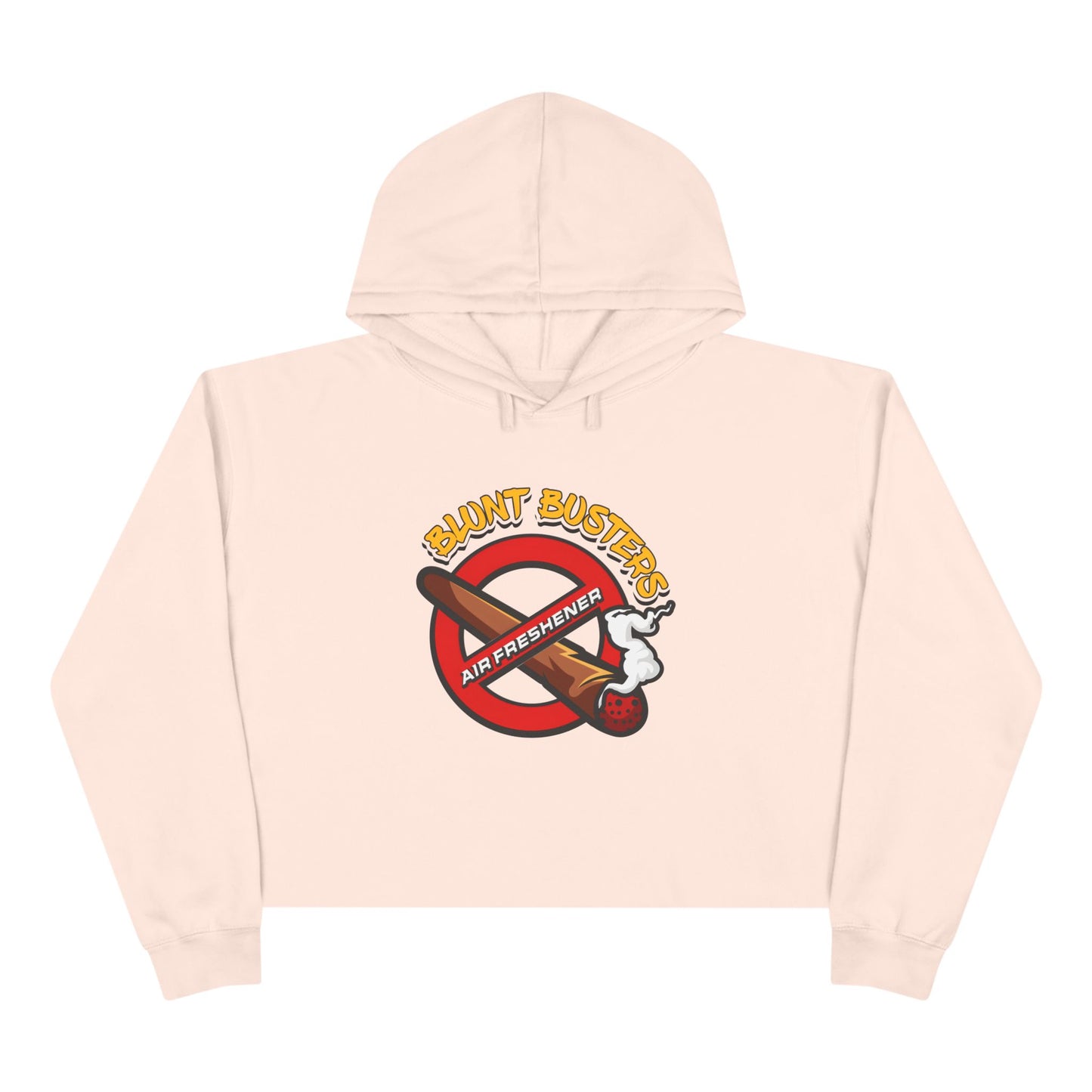 Women’s cropped Ghostbusters hoodie perfect for Halloween