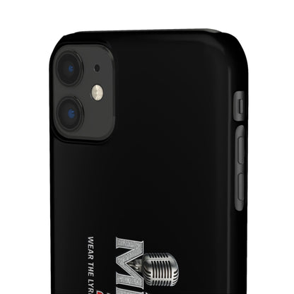 Rap Merch Snap Case for Music Lovers, Hip Hop Phone Cover, Mobile Accessories, Gift for Musicians, Trendy Phone Case