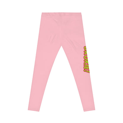 Women's Brokie Casual Leggings with Fun Graphics, Comfy Everyday Wear, Fitness Apparel, Gift for Her, Trendy Activewear