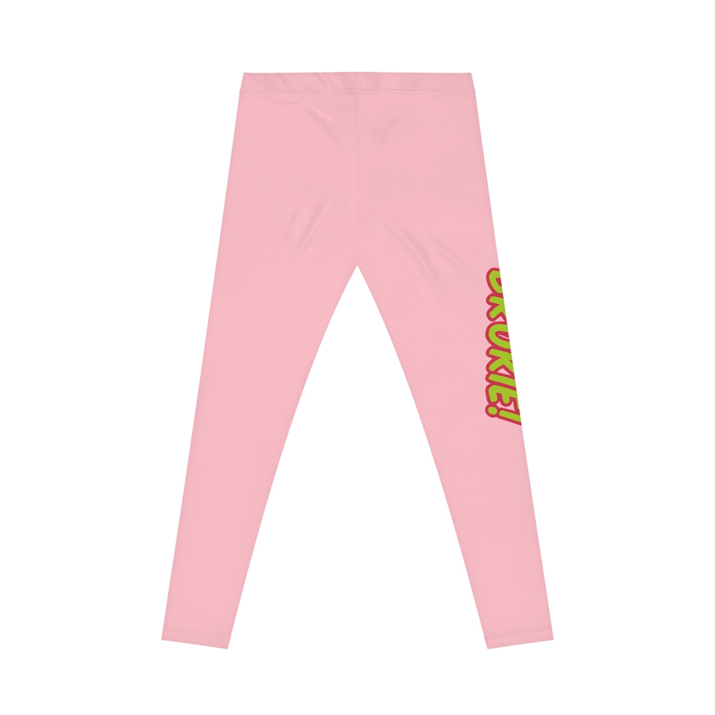 Women's Brokie Casual Leggings with Fun Graphics, Comfy Everyday Wear, Fitness Apparel, Gift for Her, Trendy Activewear