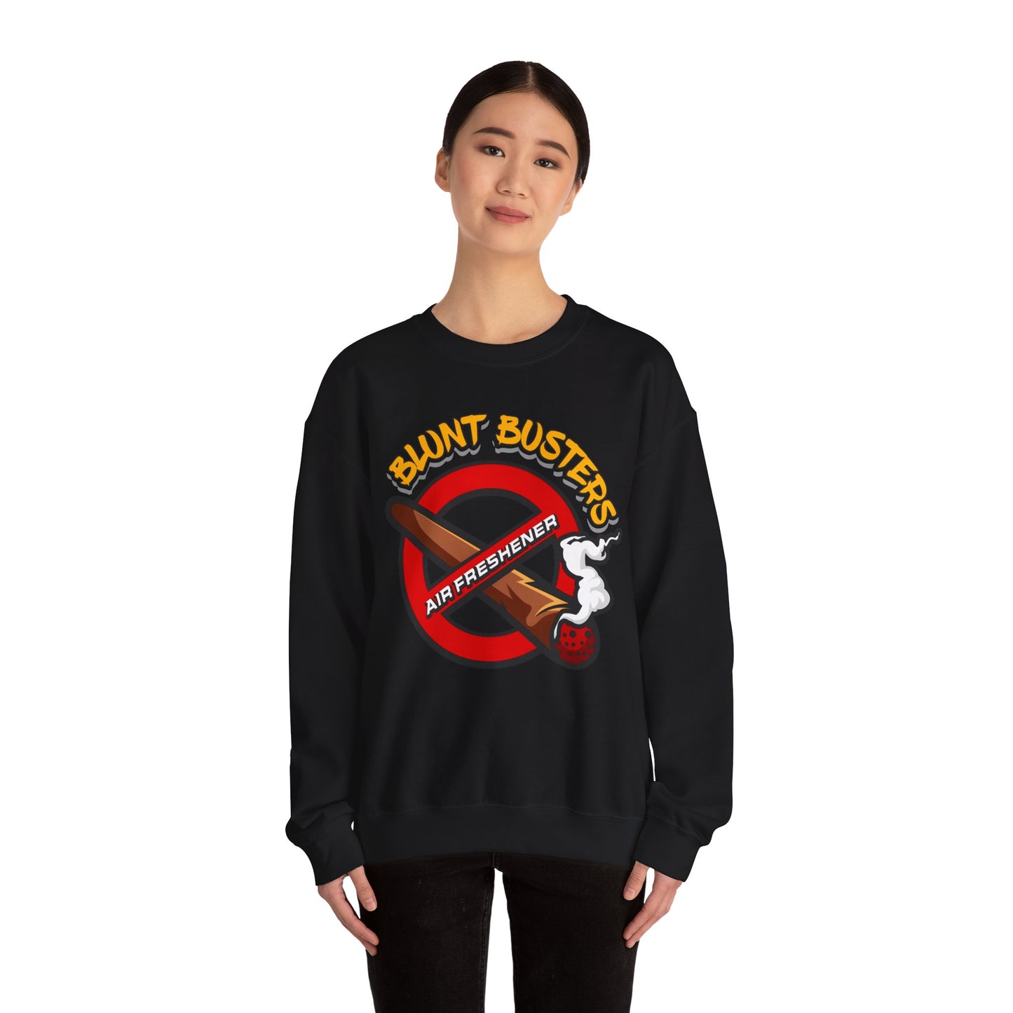 Blunt Busters Sweatshirt - Fun Crewneck for Cannabis Lovers, Comfy Gift for Friends, Chill Vibe, Everyday Wear, Festival Apparel, [...]