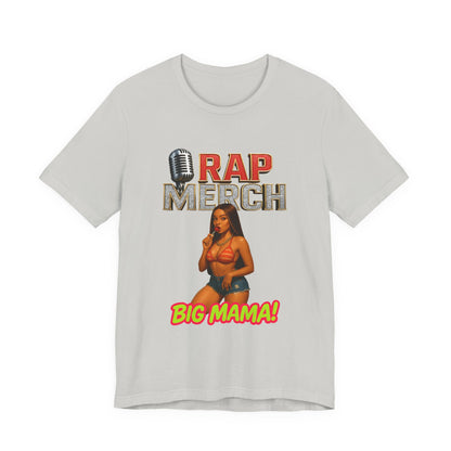 Rap Merch Big Mama Unisex Jersey Tee, Music Fans Shirt, Hip-Hop Apparel, Concert Outfit, Gift for Her