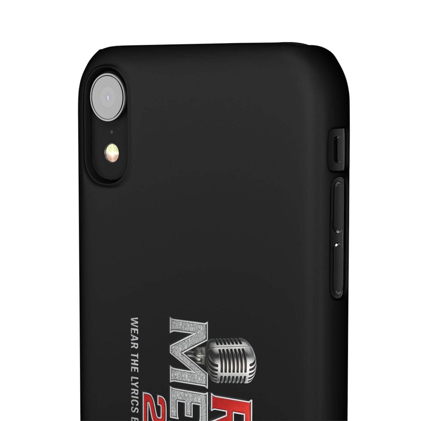 Rap Merch Snap Case for Music Lovers, Hip Hop Phone Cover, Mobile Accessories, Gift for Musicians, Trendy Phone Case