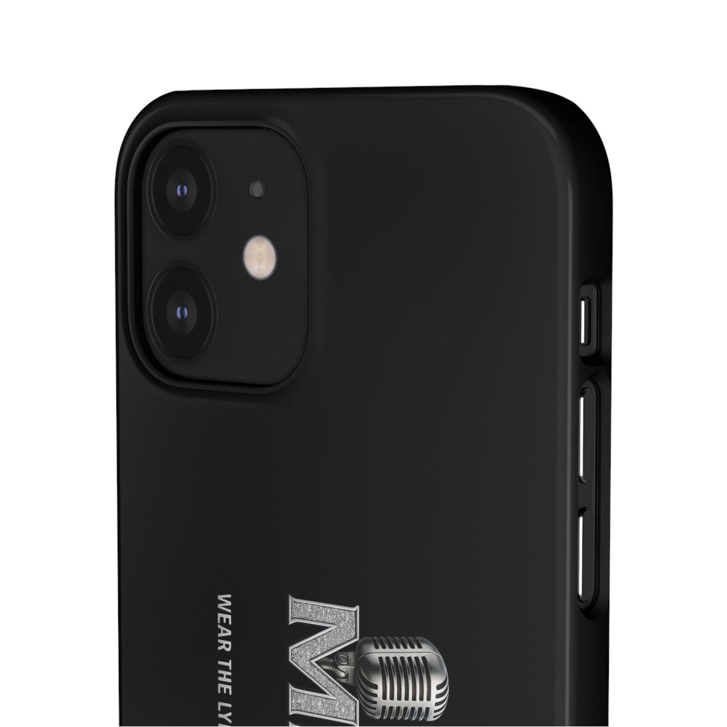 Rap Merch Snap Case for Music Lovers, Hip Hop Phone Cover, Mobile Accessories, Gift for Musicians, Trendy Phone Case