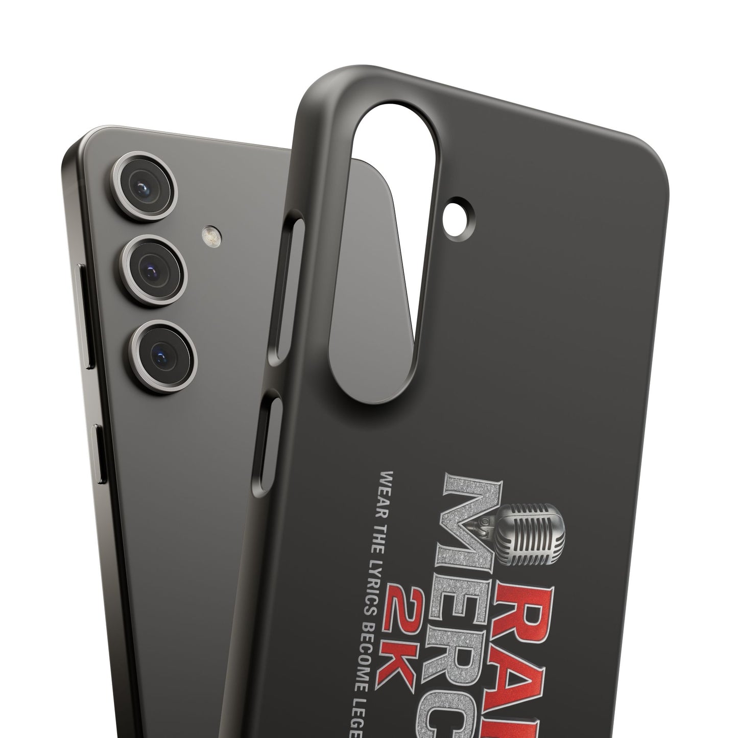 Rap Merch Snap Case for Music Lovers, Hip Hop Phone Cover, Mobile Accessories, Gift for Musicians, Trendy Phone Case