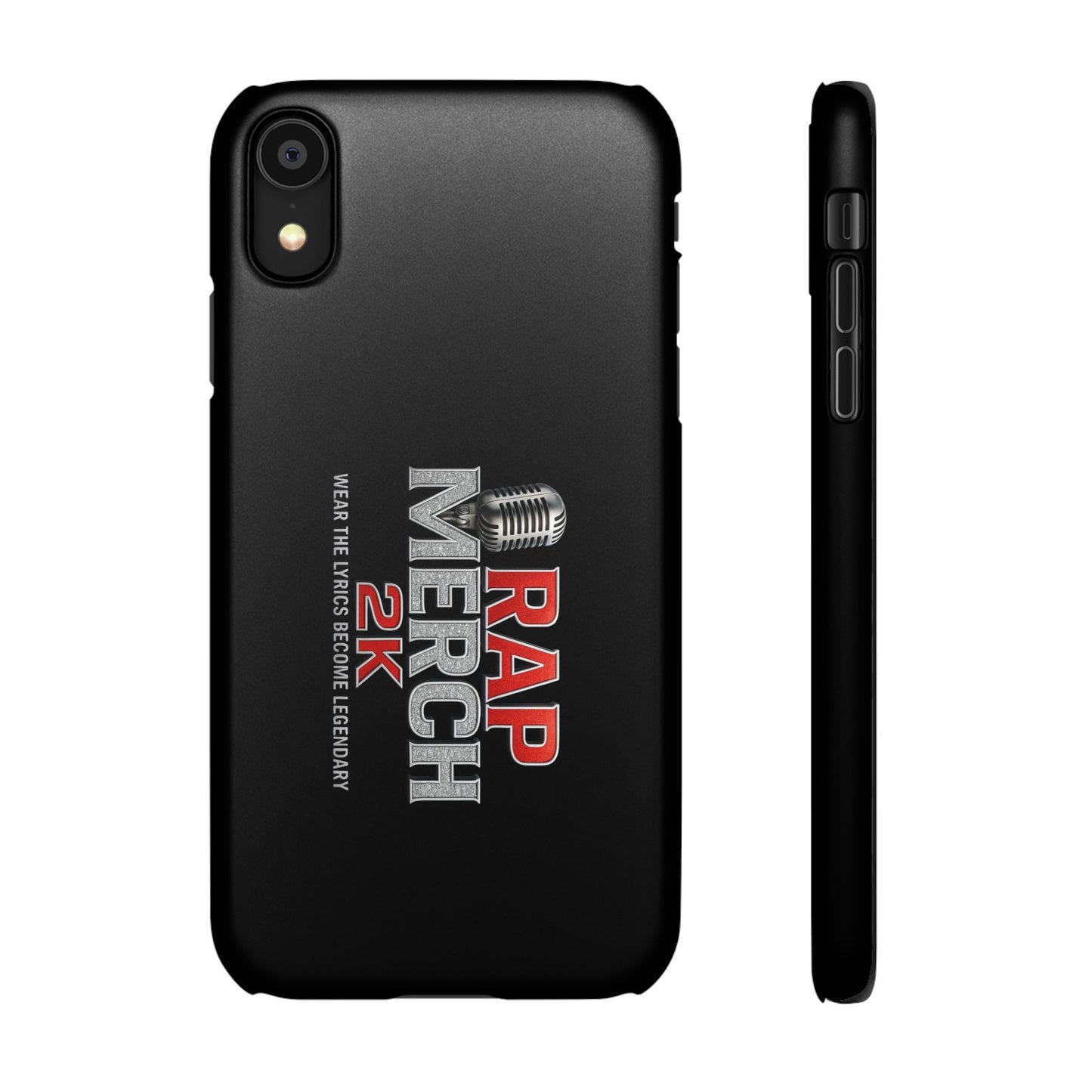 Rap Merch Snap Case for Music Lovers, Hip Hop Phone Cover, Mobile Accessories, Gift for Musicians, Trendy Phone Case