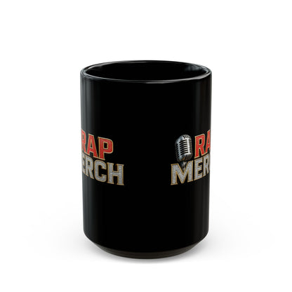 Rap Merch 2K Black Mug - Perfect Gift for Music Lovers, Coffee Enthusiasts, Hip-Hop Fans, Unique Collectible, Birthday Present