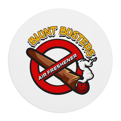Blunt Busters Mouse Pad | Unique Gamer Accessory, Desk Decor, Gift for Smokers, Funny Office Supply, Cool Home Office