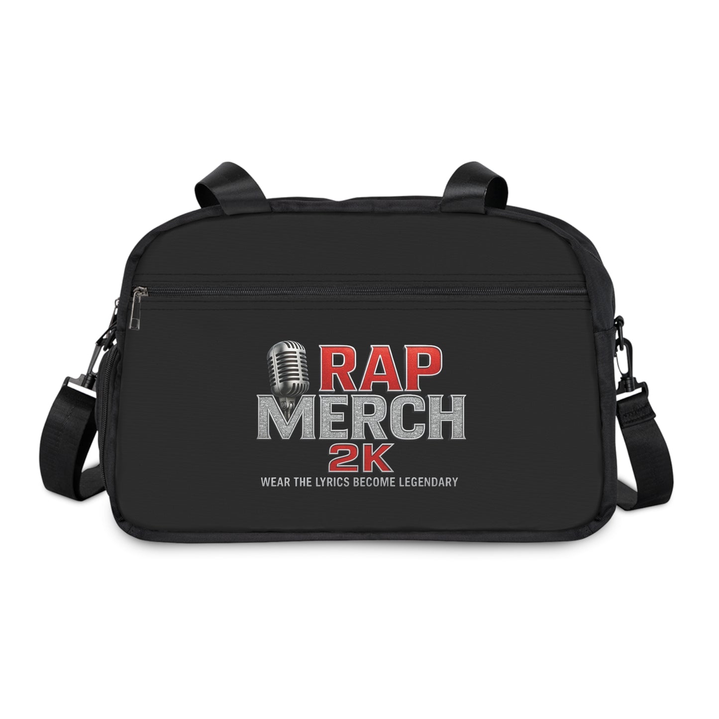 Fitness Handbag with Rap Merch Design – Perfect for Gym, Travel, Sports Events, Gift for Music Lovers, Trendy Workout Bag