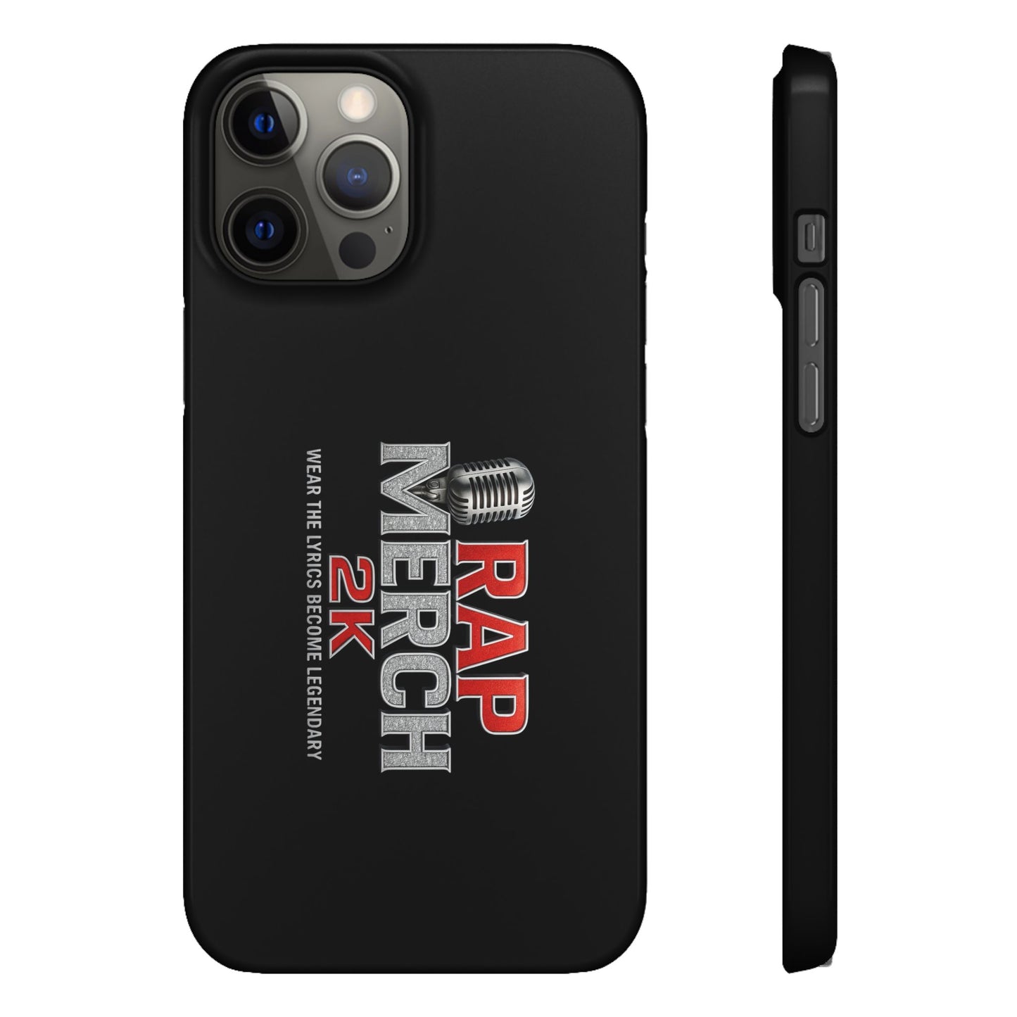 Rap Merch Snap Case for Music Lovers, Hip Hop Phone Cover, Mobile Accessories, Gift for Musicians, Trendy Phone Case