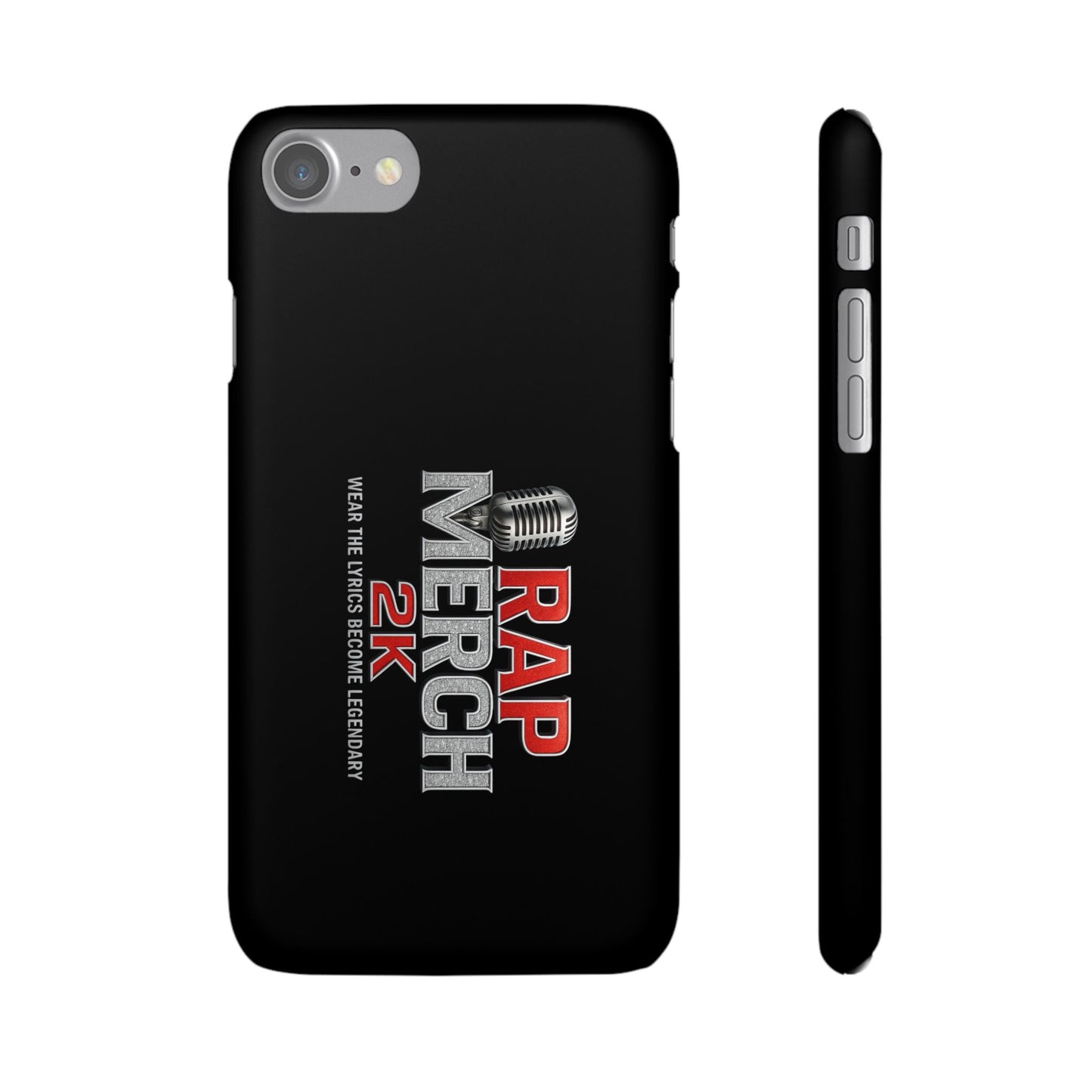 Rap Merch Snap Case for Music Lovers, Hip Hop Phone Cover, Mobile Accessories, Gift for Musicians, Trendy Phone Case