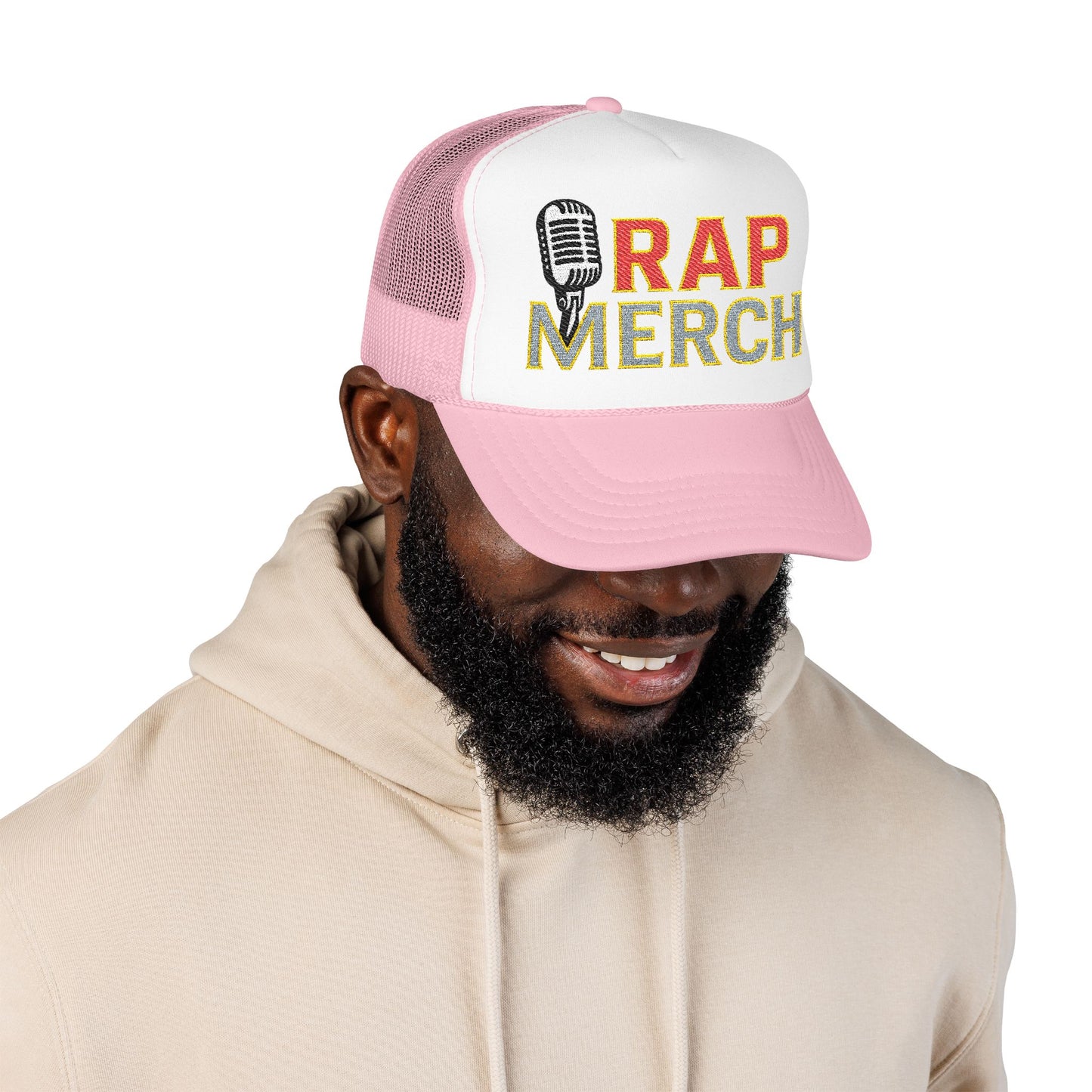 Rap Merch 2K Foam Trucker Hat | Embroidered Snapback Cap, Music Lover Gift, Hip-Hop Fashion, Street Style Accessory, Unique Headwear