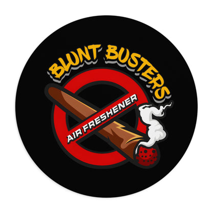 "Mouse pad with printed no smoking sign, fun desk accessory for home or office.