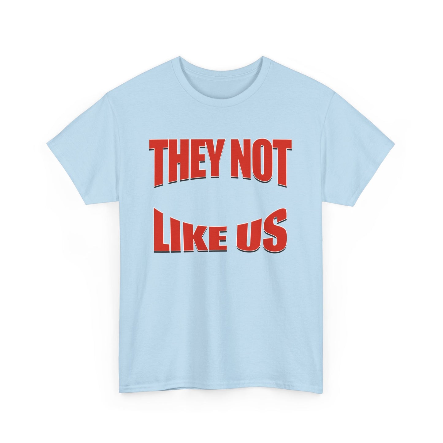 Unisex Heavy Cotton Tee with Bold Statement, Casual Wear, Streetwear, Gift for Friends, Statement Tee, Everyday Fashion