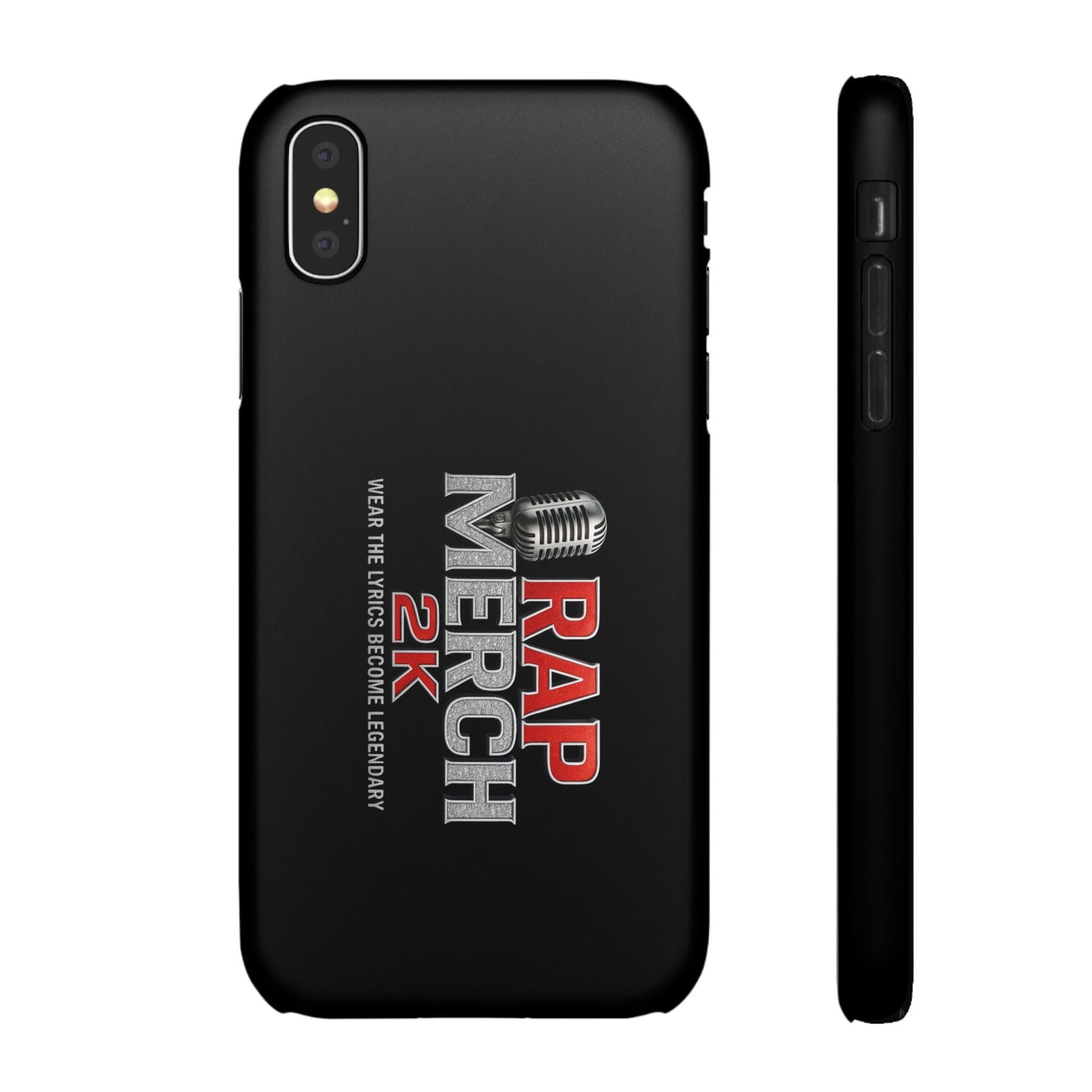 Rap Merch Snap Case for Music Lovers, Hip Hop Phone Cover, Mobile Accessories, Gift for Musicians, Trendy Phone Case