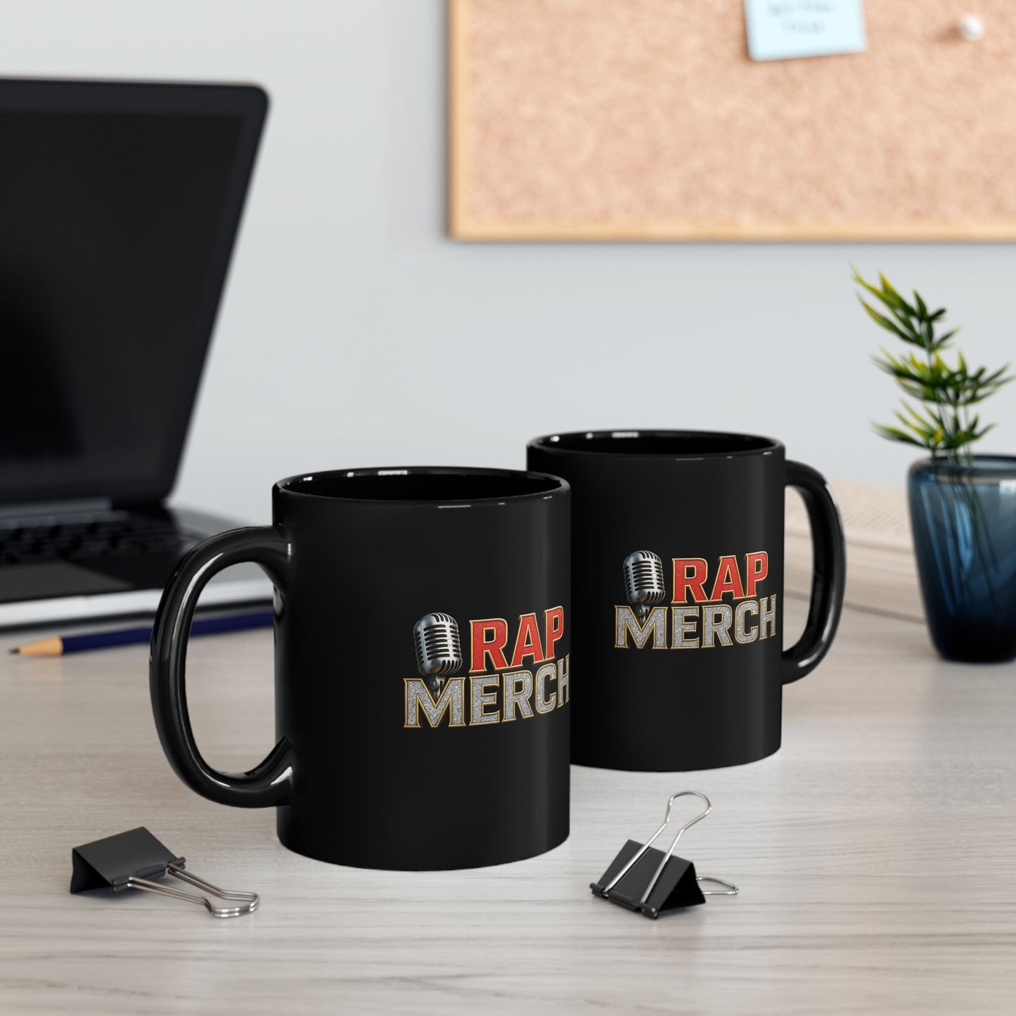 Rap Merch 2K Black Mug - Perfect Gift for Music Lovers, Coffee Enthusiasts, Hip-Hop Fans, Unique Collectible, Birthday Present