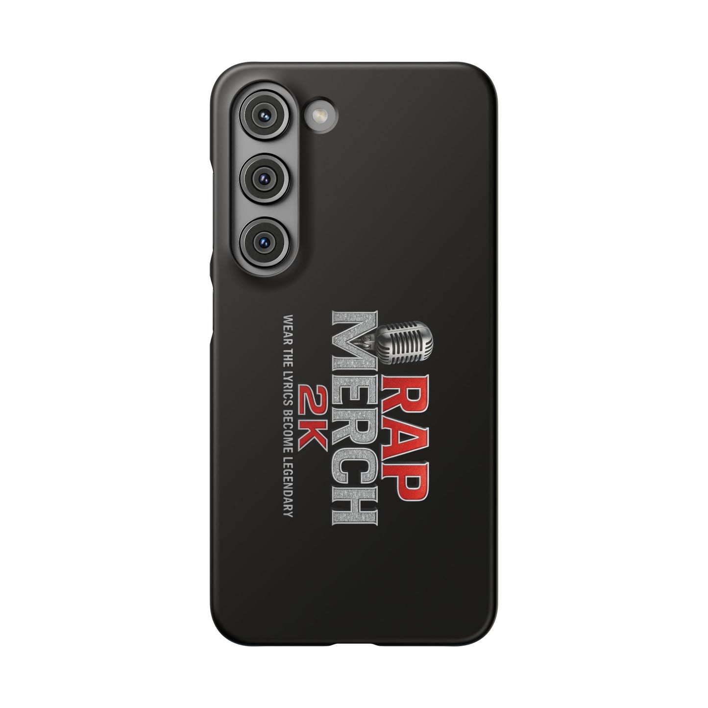 Rap Merch Snap Case for Music Lovers, Hip Hop Phone Cover, Mobile Accessories, Gift for Musicians, Trendy Phone Case
