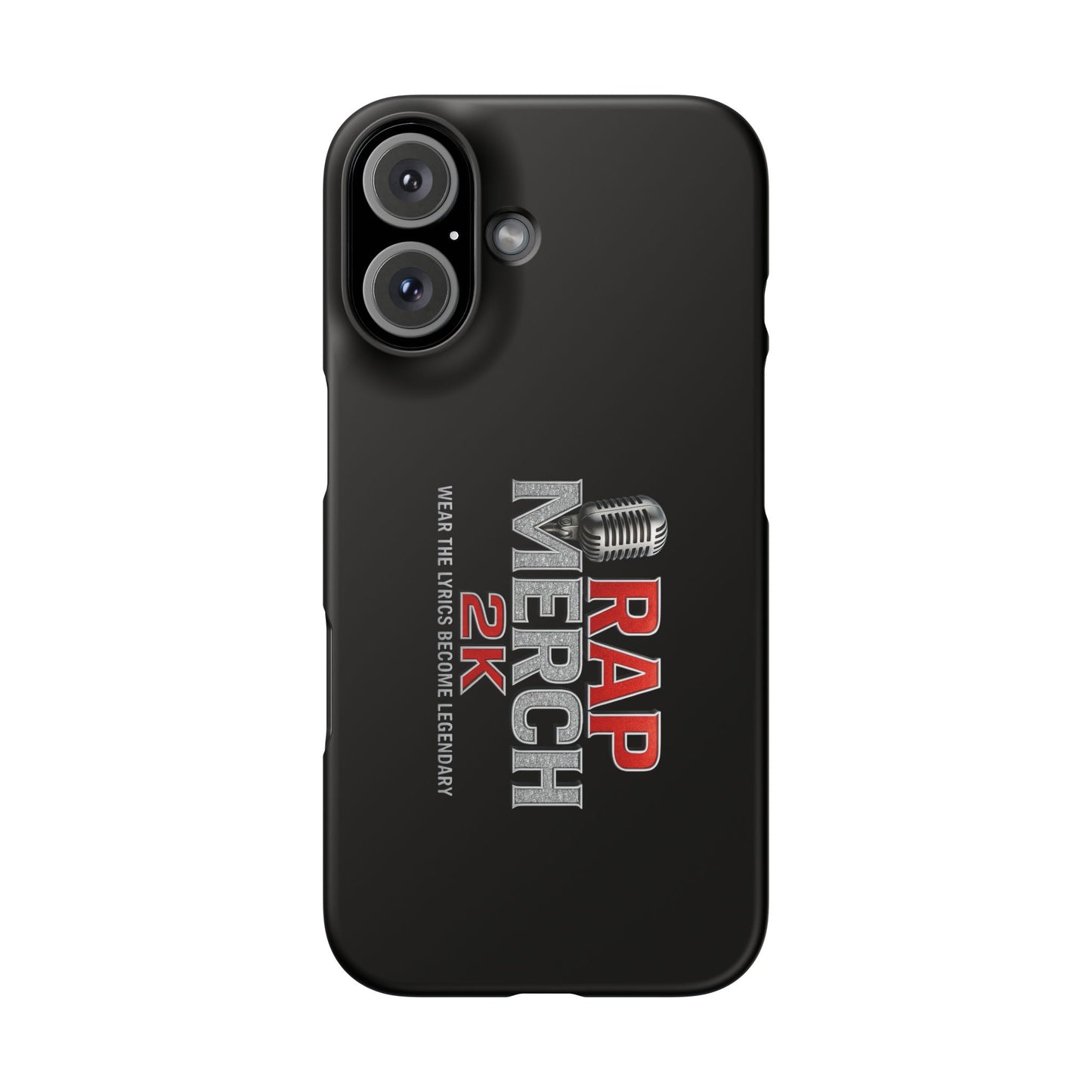 Rap Merch Snap Case for Music Lovers, Hip Hop Phone Cover, Mobile Accessories, Gift for Musicians, Trendy Phone Case