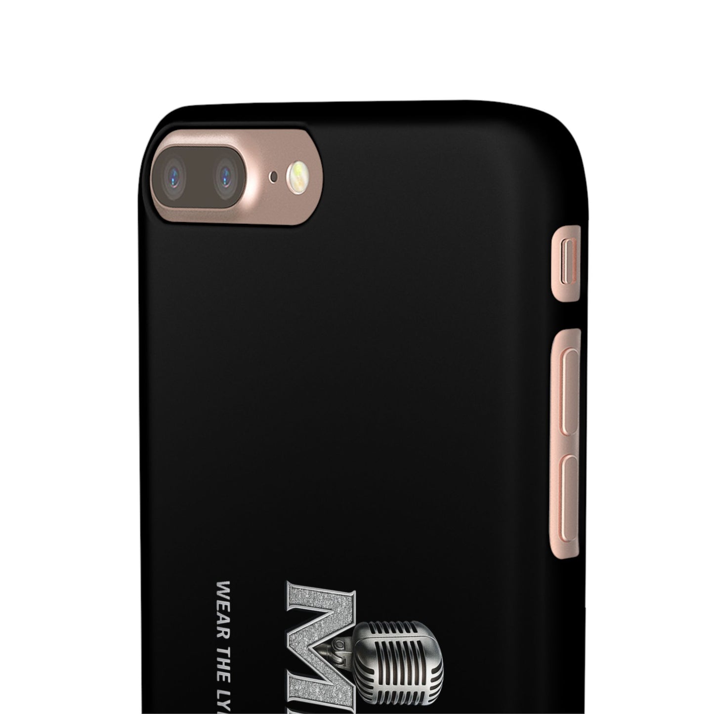 Rap Merch Snap Case for Music Lovers, Hip Hop Phone Cover, Mobile Accessories, Gift for Musicians, Trendy Phone Case