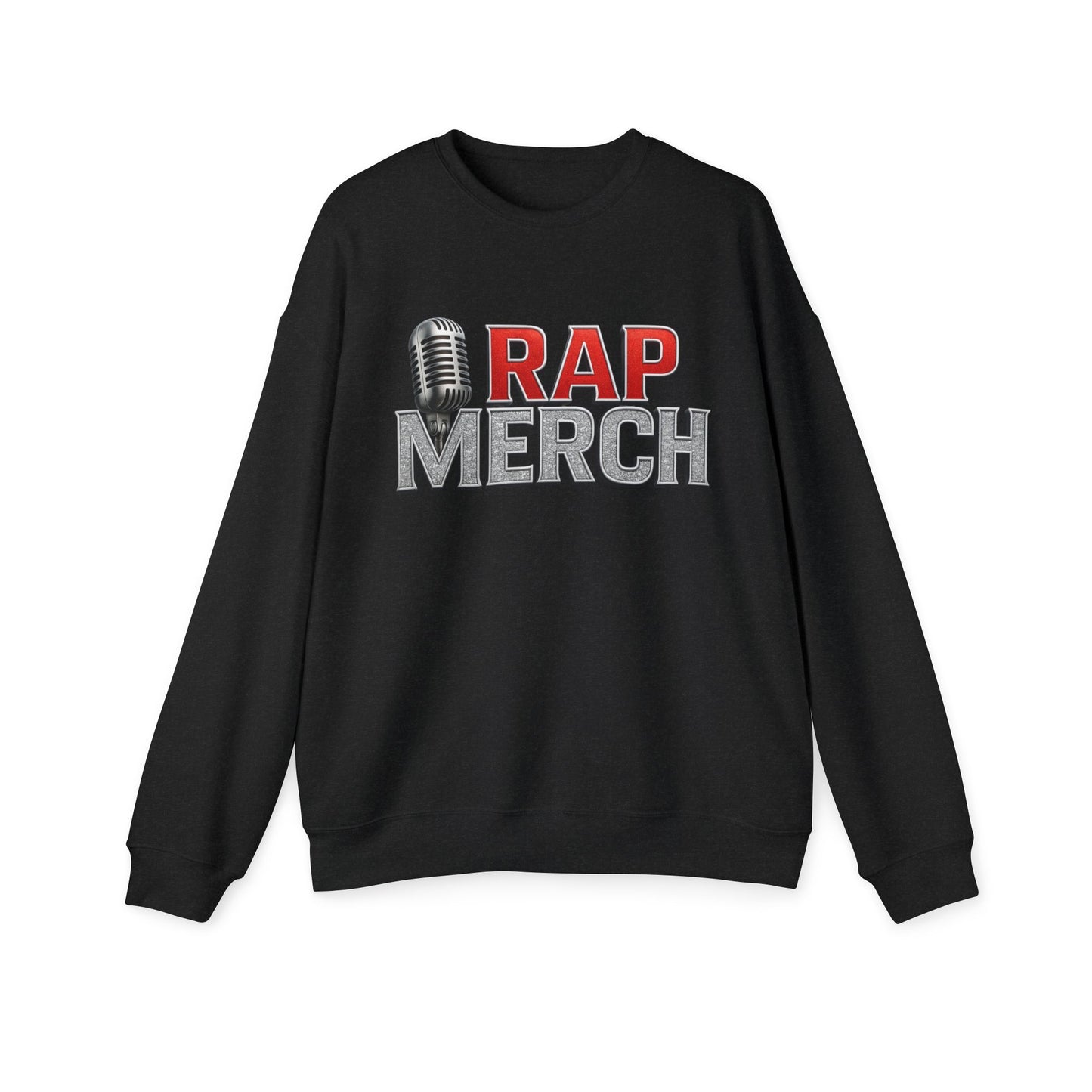 Rap Merch Unisex Drop Shoulder Sweatshirt | Casual Style Streetwear, Great for Parties, Hip-Hop Events, Gift for Music Lovers