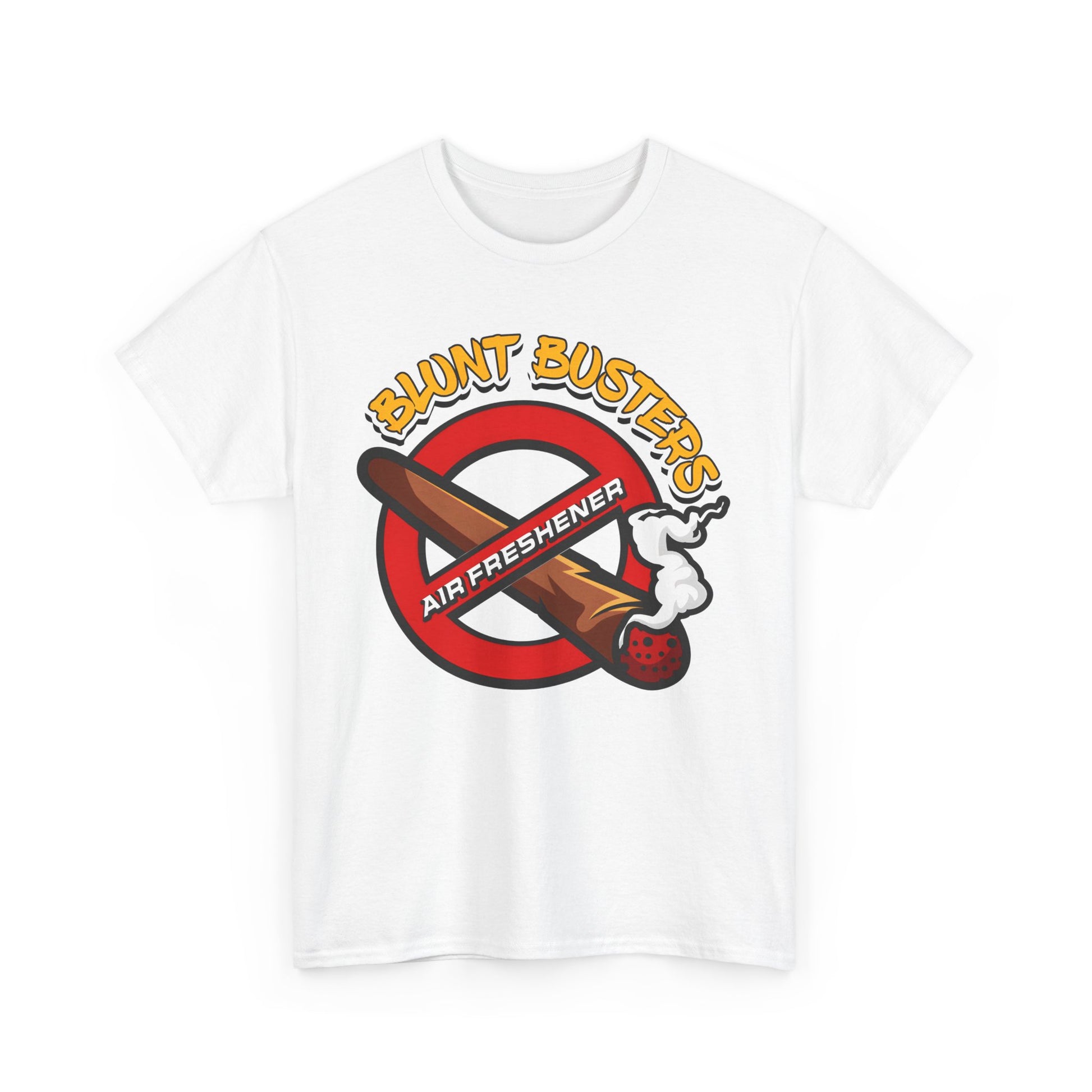 "Ghostbusters-inspired unisex heavy cotton tee, retro graphic shirt for fans and Halloween."