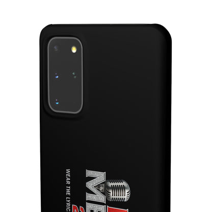 Rap Merch Snap Case for Music Lovers, Hip Hop Phone Cover, Mobile Accessories, Gift for Musicians, Trendy Phone Case