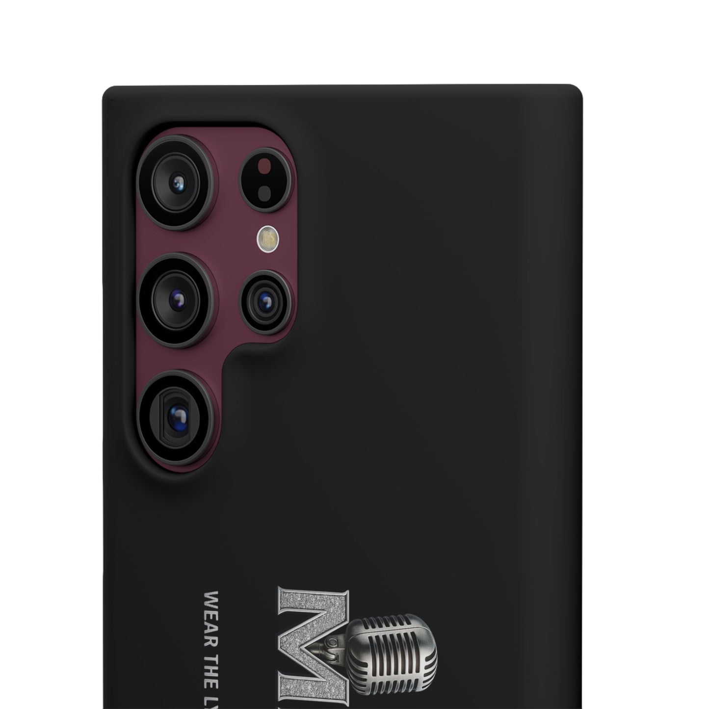 Rap Merch Snap Case for Music Lovers, Hip Hop Phone Cover, Mobile Accessories, Gift for Musicians, Trendy Phone Case