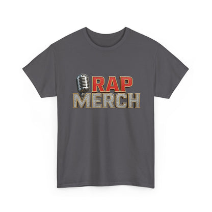 Rap Merch Unisex Heavy Cotton Tee - Hip Hop Style Shirt, Music Lover Gift, Streetwear Apparel, Festival Wear, Casual Outfit