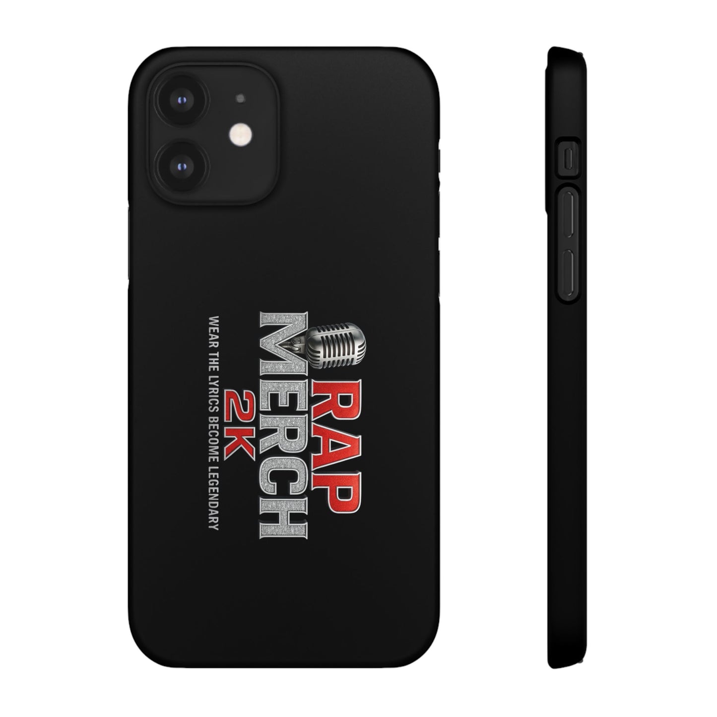 Rap Merch Snap Case for Music Lovers, Hip Hop Phone Cover, Mobile Accessories, Gift for Musicians, Trendy Phone Case