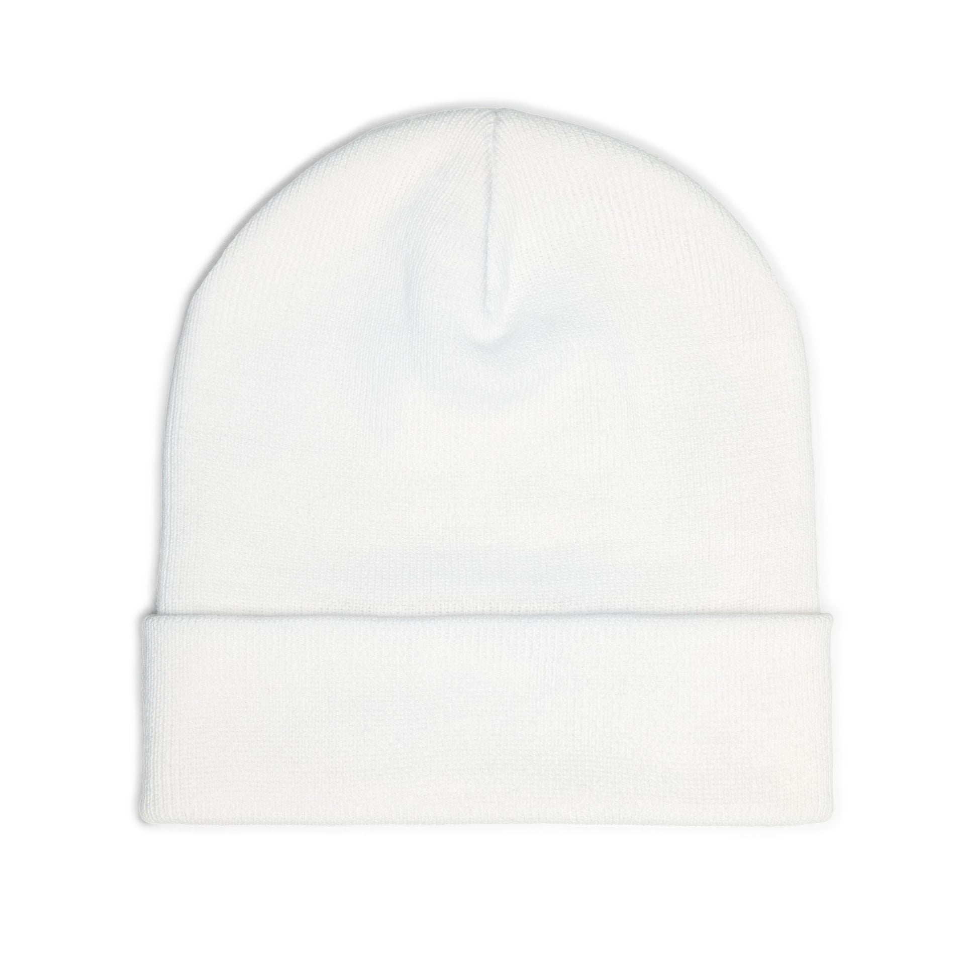 Fun embroidered knit beanie stylish winter hat for friends