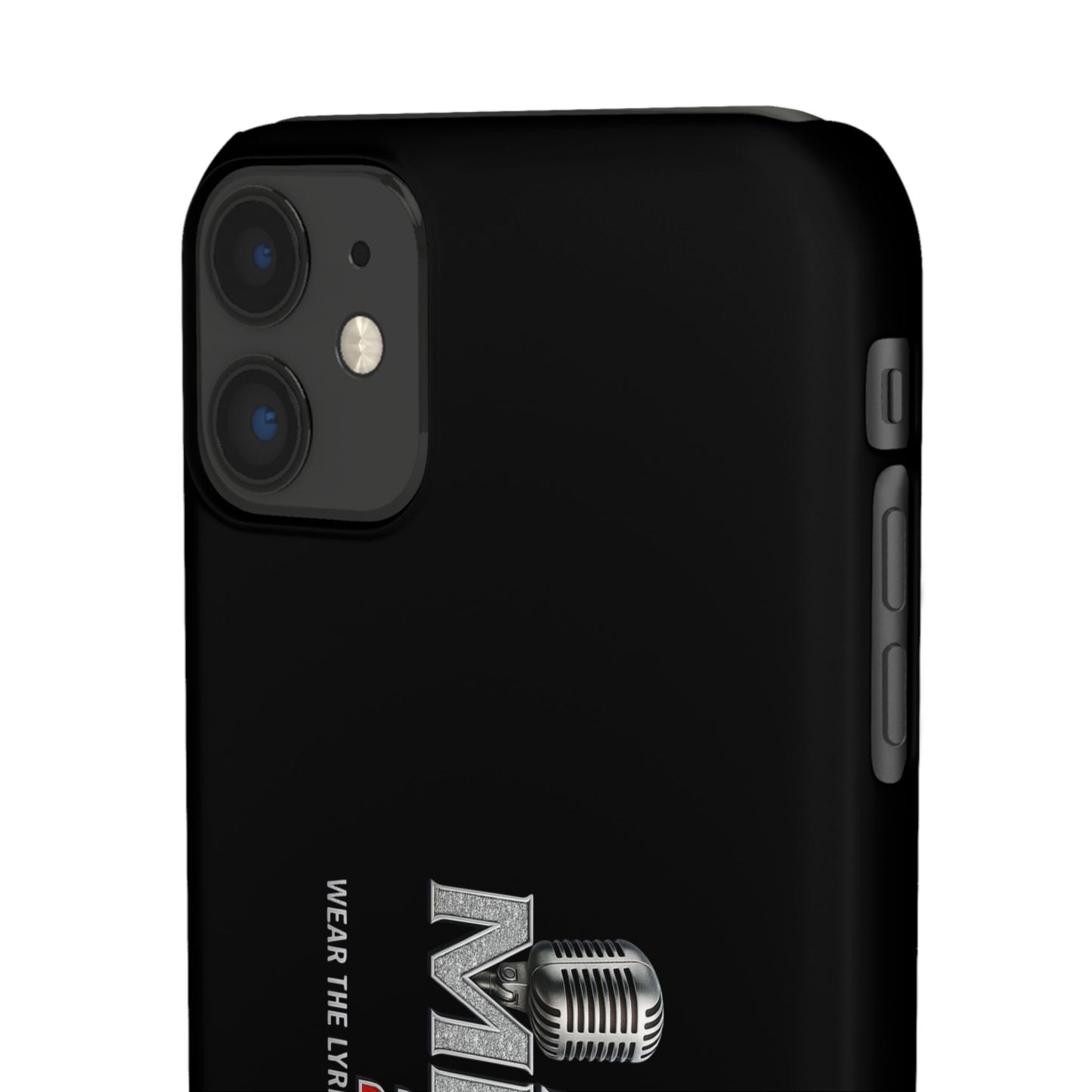 Rap Merch Snap Case for Music Lovers, Hip Hop Phone Cover, Mobile Accessories, Gift for Musicians, Trendy Phone Case