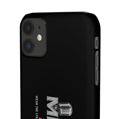 Rap Merch Snap Case for Music Lovers, Hip Hop Phone Cover, Mobile Accessories, Gift for Musicians, Trendy Phone Case