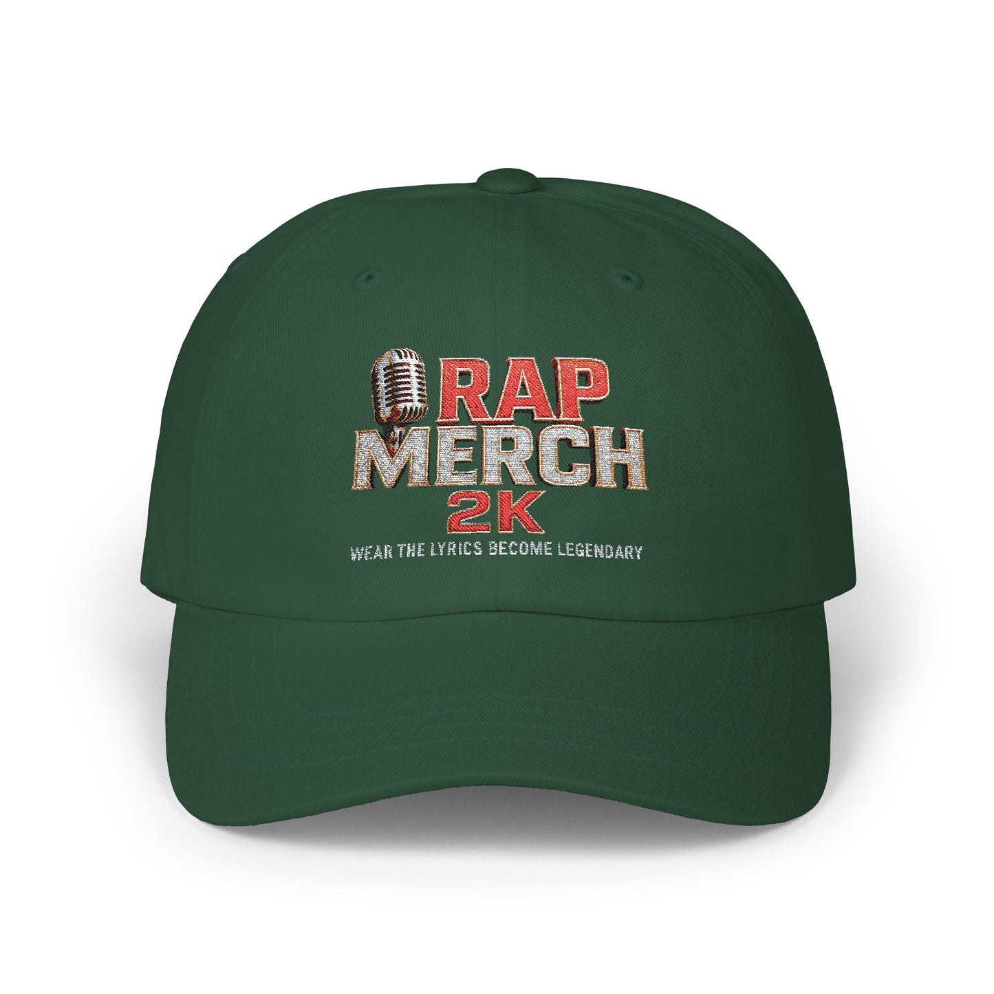 Rap Merch 2K Classic Dad Hat – Bold Red Streetwear Cap with Hip Hop Vibes, Summer Accessory, Streetwear Style