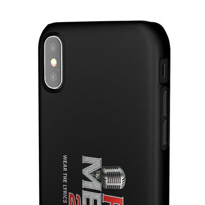 Rap Merch Snap Case for Music Lovers, Hip Hop Phone Cover, Mobile Accessories, Gift for Musicians, Trendy Phone Case