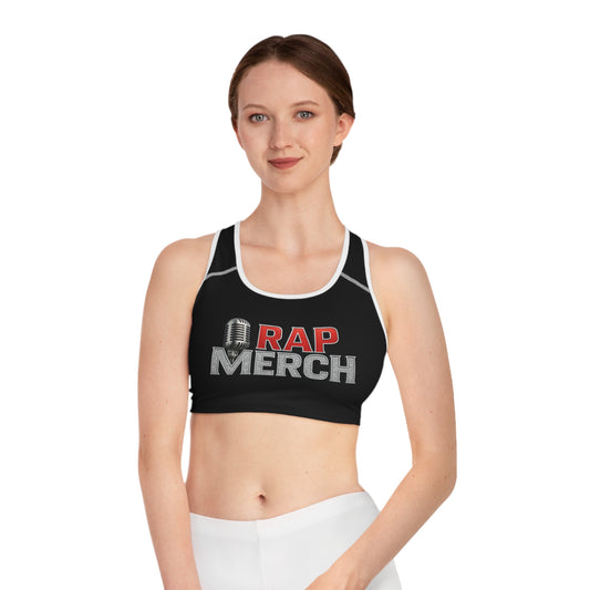 Rap Merchandise Sports Bra - Comfortable Workout Gear for Music Lovers, Activewear, Fitness Apparel, Unique Gifts for Her, Stylish [...]